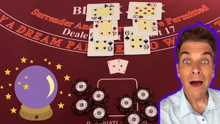 Unbelievable prediction blackjack [upl. by Matejka796]