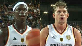 Dennis Schroder Franz amp Moritz Wagner Lead Germany Over France [upl. by Nira]