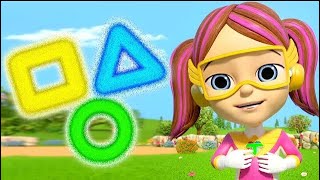 Shapes Game Song Learning Videos and Nursery Rhymes for Kids [upl. by Theona]