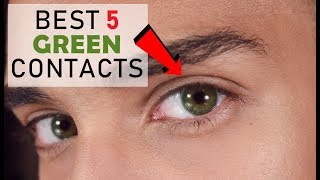 Best Green Hazel Color Contacts for All Eye Color  Try on  Quick Review [upl. by Asecnarf]