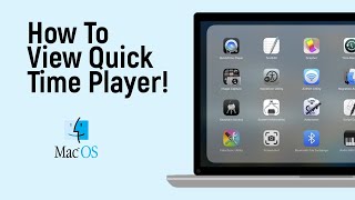 How to View Quick time Player in Macbook easy [upl. by Gladdy]