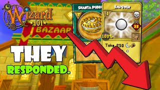 Wizard101 Responded To The Test Realm Bazaar Drama [upl. by Mcmaster]