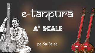 eTanpura  ABb Scale Tanpura Drone [upl. by Yemrots]