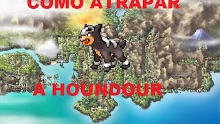 Como atrapar a Houndour en Pokémon CrystalOroPlata [upl. by Silirama]