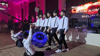 arabic wedding in Berlin with Fonoun Dabke 4917670617883 Al Moussa [upl. by Ramiah]