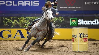 NFR BARREL RACING 2023 ROUND 10 [upl. by Ellicott]