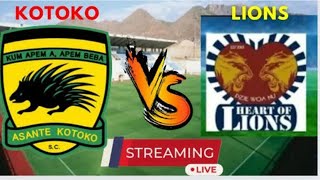 KOTOKO vs HEARTS OF LIONS  GHANA PREMIER LEAGUE GPLMD10 [upl. by Valley784]