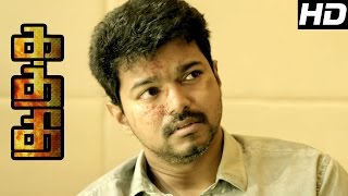 Kaththi Movie Emotional scenes  Kaththi Mass Press Meet Scene Best Performance of Thalapathy Vijay [upl. by Buzz]