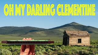 How to Play Oh My Darling Clementine on a Tremolo Harmonica with 16 Holes [upl. by Annaxor]