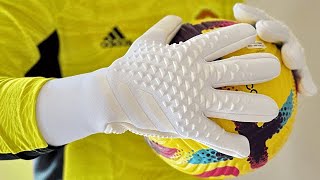 Adidas PREDATOR ACCURACY GL PRO PEARLIZED Goalkeeper Gloves [upl. by Vanhomrigh750]