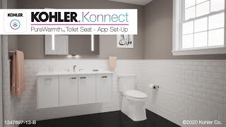 PureWarmth Toilet Seat – App SetUp [upl. by Pfeifer576]