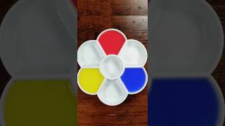 Primary Colors Mixing ASMR  Making colors from primary colors asmr colormixing satisfying [upl. by Eciram847]