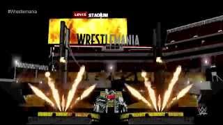 Triple H Wrestlemania 31 Entrance [upl. by Fritzsche649]