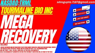 MEGA RECOVERY  TRML STOCK ANALYSIS  TOURMALINE BIO INC STOCK [upl. by Ethelin]