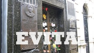 La tumba de Eva  Cementerio Recoleta Buenos Aires Argentina 🇦🇷 [upl. by Natie972]