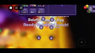 HATCHING POSSESED AND BALEFIRE EGGS  DRAGON ADVENTURES  ROBLOX GAMEPLAY [upl. by Adnarym]