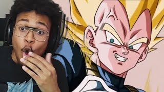 NEW Transforming SSJ Vegeta REVEAL Reaction on Dokkan Battle Saiyan Day [upl. by Oicnedurp]