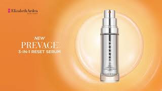 Elizabeth Arden  PREVAGE 3in1 Reset Serum and MultiRestorative Soft Cream [upl. by Eimiaj]