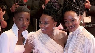 Samantha Mugatsia director Wanuri Kahiu and more on the red carpet for the Premiere of Leto in Cann [upl. by Hterrag740]