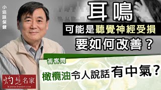 【字幕】耳鳴可能是聽覺神經受損 要如何改善？答客問：橄欖油令人說話有中氣？《小培談保健》20210718 [upl. by Rodrick951]