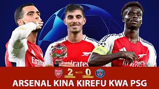 Arsenal 2  0 PSG Idadi ya mabeki waliojeruhwa ni tishio [upl. by Aser]