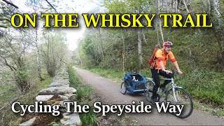 On The Whisky Trail I Speyside Way I Cycling With Our Border Collie I Dog Buggy [upl. by Delos]