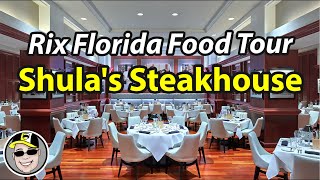 Florida Food Tour Shulas Steakhouse Near Walt Disney World [upl. by Arek]