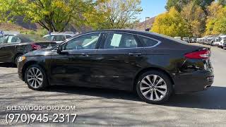 2019 Ford Fusion SEL  stock U1929B  at Glenwood Springs Ford [upl. by Gage]