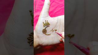 quotCquot letter mehndi design ❤️viralvideo trending mehndi videos shots [upl. by Iviv]