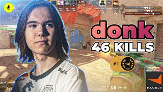 CS2 POV  donk Faceit Ranked Mirage with Magnojez  Voice Comms 4627 [upl. by Rae372]