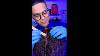 ASMR Doctor Scalp amp Lice Check up Exam short [upl. by Teddie602]