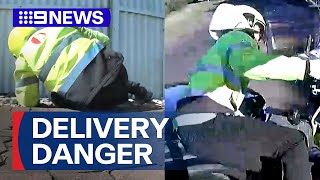 Australian posties injured once a week delivering mail  9 News Australia [upl. by Siwel]