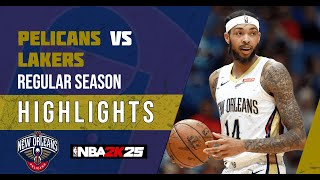 Battle Of The Titans Pelicans Vs Lakers  Who Will Reign Supreme [upl. by Ysac]