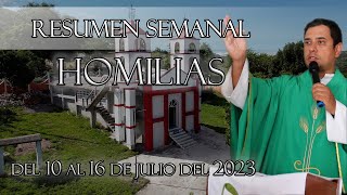 Resumen de Homilías del 10 al 16 de Julio del 2023  Padre Arturo Cornejo [upl. by Drofliw]