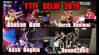 YouTube Fanfest Delhi 2019  BB Ki Vines  Harsh Beniwal  Round to hell  R2H [upl. by Handbook]