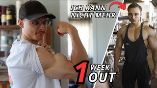 1 Week out Die Wettkampfdiät zerrt an meinem Körper [upl. by Iatnohs]