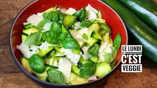 SALADE DE COURGETTES recette facile et rapide [upl. by Delilah523]