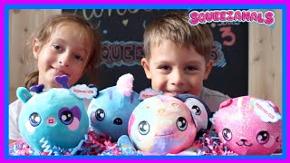 SQUEEZAMALS SERIES 3 🎉 GIVEAWAY🎉 UNBOXING REVIEW  Lunaventuras [upl. by Amelie155]