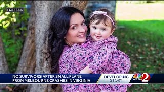 Florida plane crashes in Virginia with 4 people onboard [upl. by Sarazen]