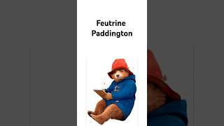 Personnage en feutrine Paddington [upl. by Navonoj]