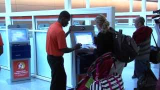 New Passport Control Kiosks at DFW Airport [upl. by Hock399]