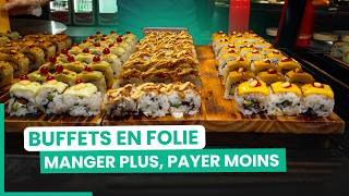 Buffets  Homards et foie gras à volonté   750GTV [upl. by Cowden]