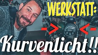 Werkstattvideo LED Kurvenlicht für jedes Bike zum selbst nachrüsten [upl. by Inavoig]