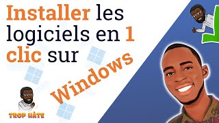 Comment installer les logiciels sur Windows en un clic [upl. by Enisaj]