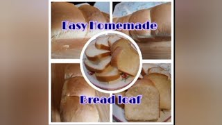 Easy Homemade Bread loaf simplerecipe ofwhk [upl. by Terrej207]