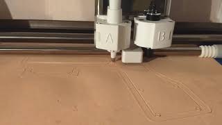 Cricut explore air 2 cutting leather [upl. by Atikir271]