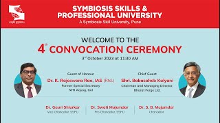 4th Convocation Ceremony of SSPU [upl. by Stoddard]