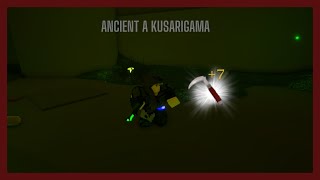 full ancient a kusarigama in vesteria  roblox [upl. by Kelsey]