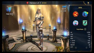 \ RAID Shadow Legends  Unlocking Heiress RARE FORCE Champion [upl. by Rowan585]