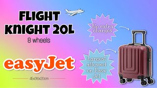 Flight Knight 20L FREE with EasyJet [upl. by Idrahs719]